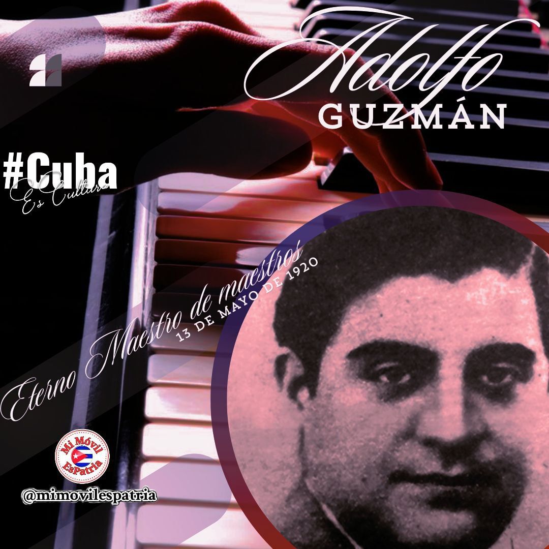 ¡Un día para celebrar el talento y la creatividad! Adolfo Guzmán, un genio de la música cubana, nace en 1920. Su legado musical nos inspira y enriquece, recordándonos que #CubaEsCultura en su máxima expresión. ¡Brindemos por el arte y la pasión que nos une! 🎶🇨🇺 #MiMóvilEsPatria