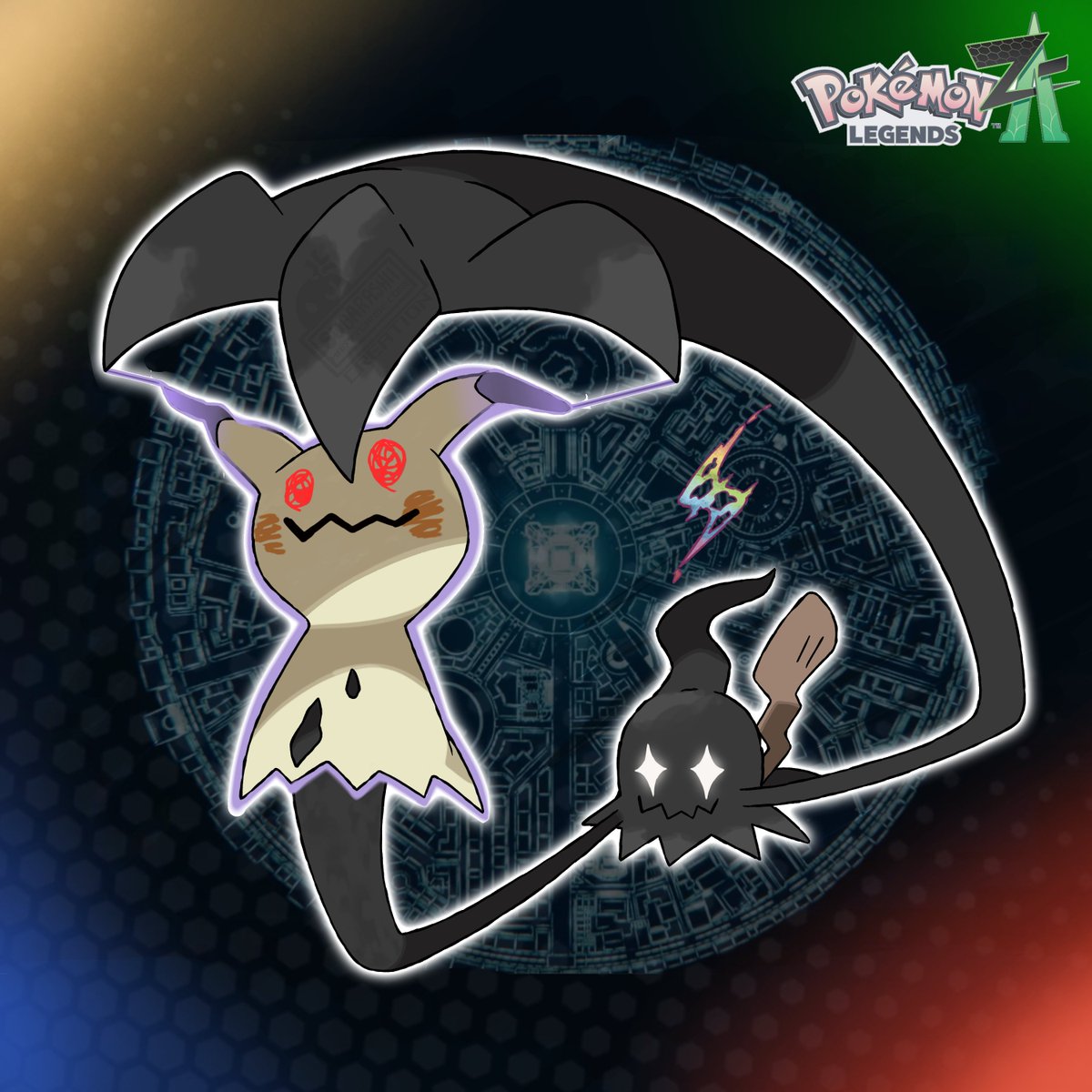 MadZygardeCore's tweet photo. Mega Mimikyu
Ghost/Fairy Type

A Strange Mega Evolution! When mega evolved it comes out of its veil and plays with it, using it as a puppet. apparently the veil will make u hypnotised which is a favour from mimikyu. do NOT look at mimikyu! 
#pokemon #fakemon https://t.co/fzpR4cmUDA