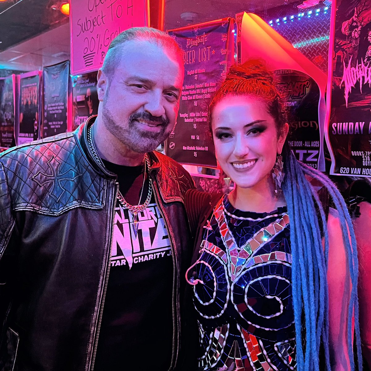 Symphony X was the first metal band that I started listening to… and a huge inspiration! It was an honor to have Russell Allen at the kickstart of our tour! Someone I’ve looked up to as a singer for so long! Thank you!!! 🙌 #symphonyx #metal