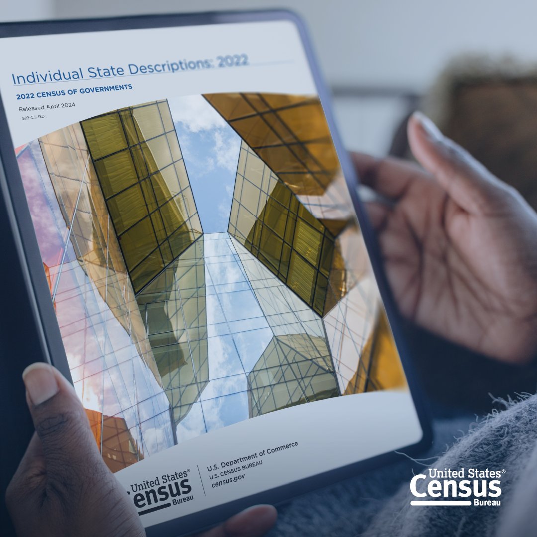 Our 2022 Individual State Descriptions report is now available. This report summarizes the legal organization of U.S. state and local governments for each state and the District of Columbia. Learn more: census.gov/library/public…