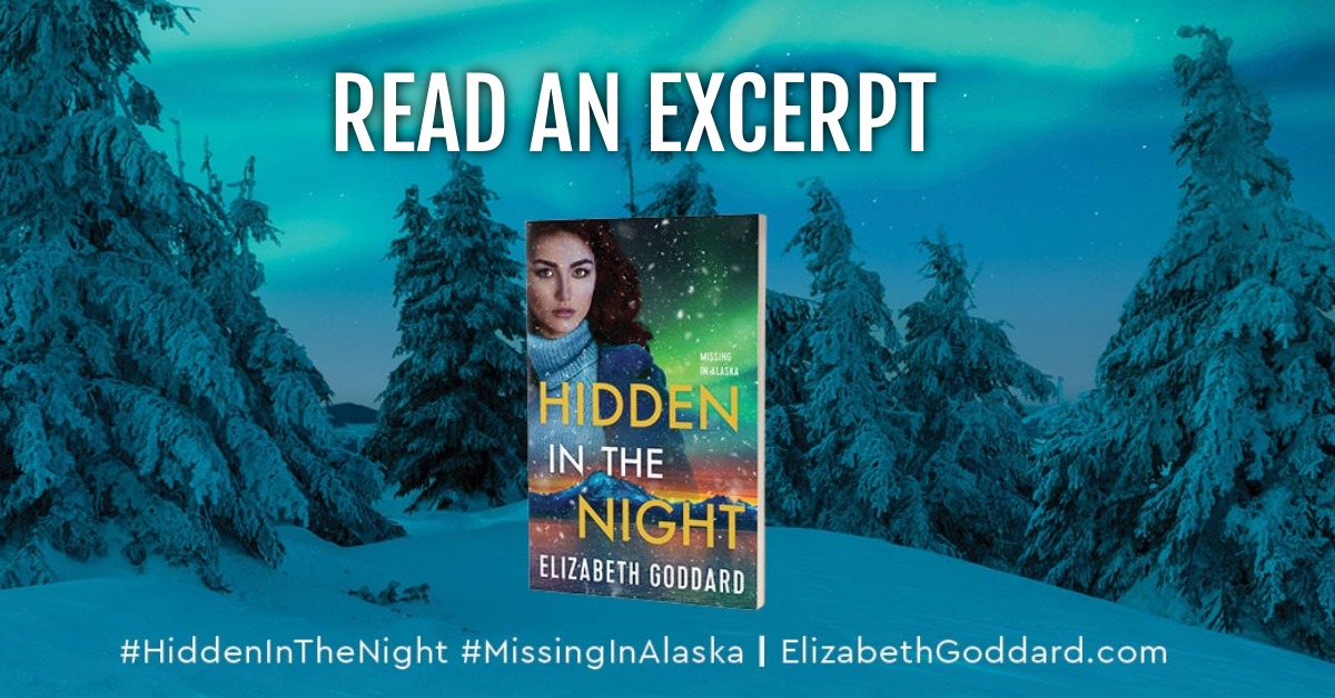 HIDDEN IN THE NIGHT is book 3 in my MISSING IN ALASKA series, and releases June 4th! cdn.bakerpublishinggroup.com/processed/book…

#Hiddeninthenight #MissinginAlaskaseries #ElizabethGoddardbooks #Christianromance #Christiansuspense