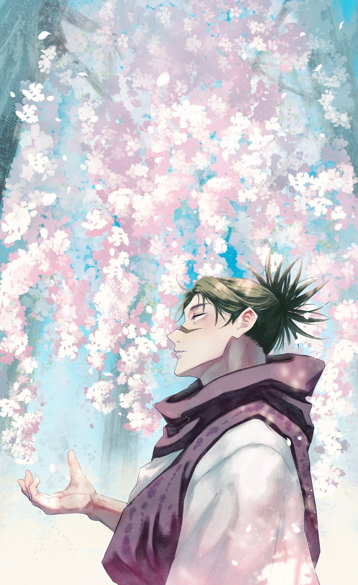 「桜とお兄ちゃん 」|あきぎりのイラスト