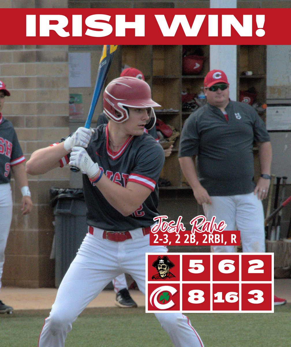 Another great team win tonight against Perkins! 

<a href="/joshfloyd35/">josh floyd</a> WP 4.0IP H 3K
<a href="/VinnyReamer/">Vinny Reamer</a> IP K
<a href="/DaltonMcilharg1/">Dalton McIlhargey</a> SV 2IP 2K

⬇️Offensive stats below⬇️