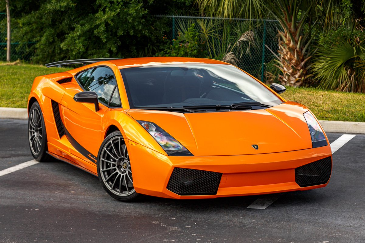 Now live at BaT Auctions: 1,200-Mile 2008 Lamborghini Gallardo Superleggera. bringatrailer.com/listing/2008-l…