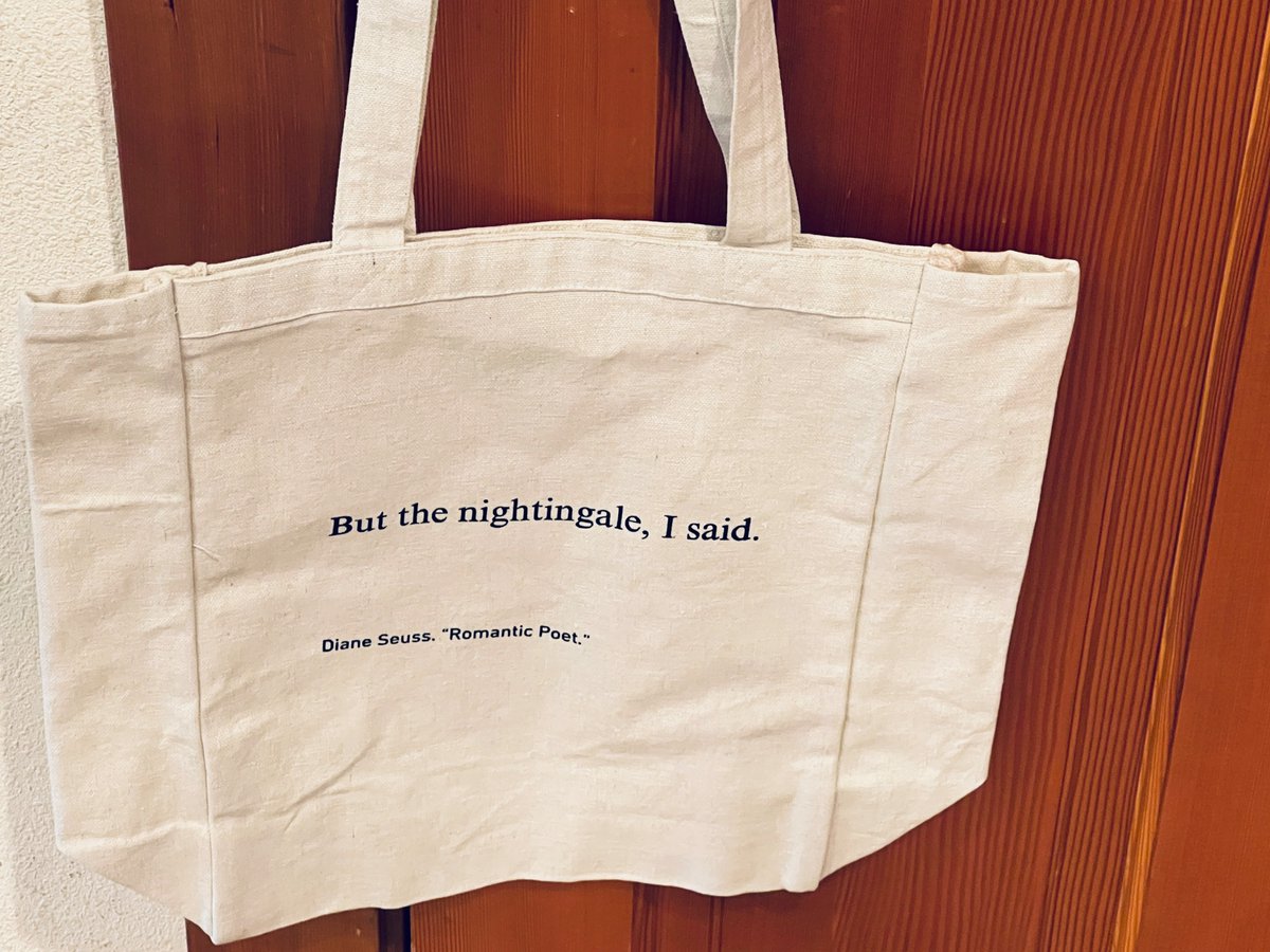 Loving this tote from @Poetry_Daily