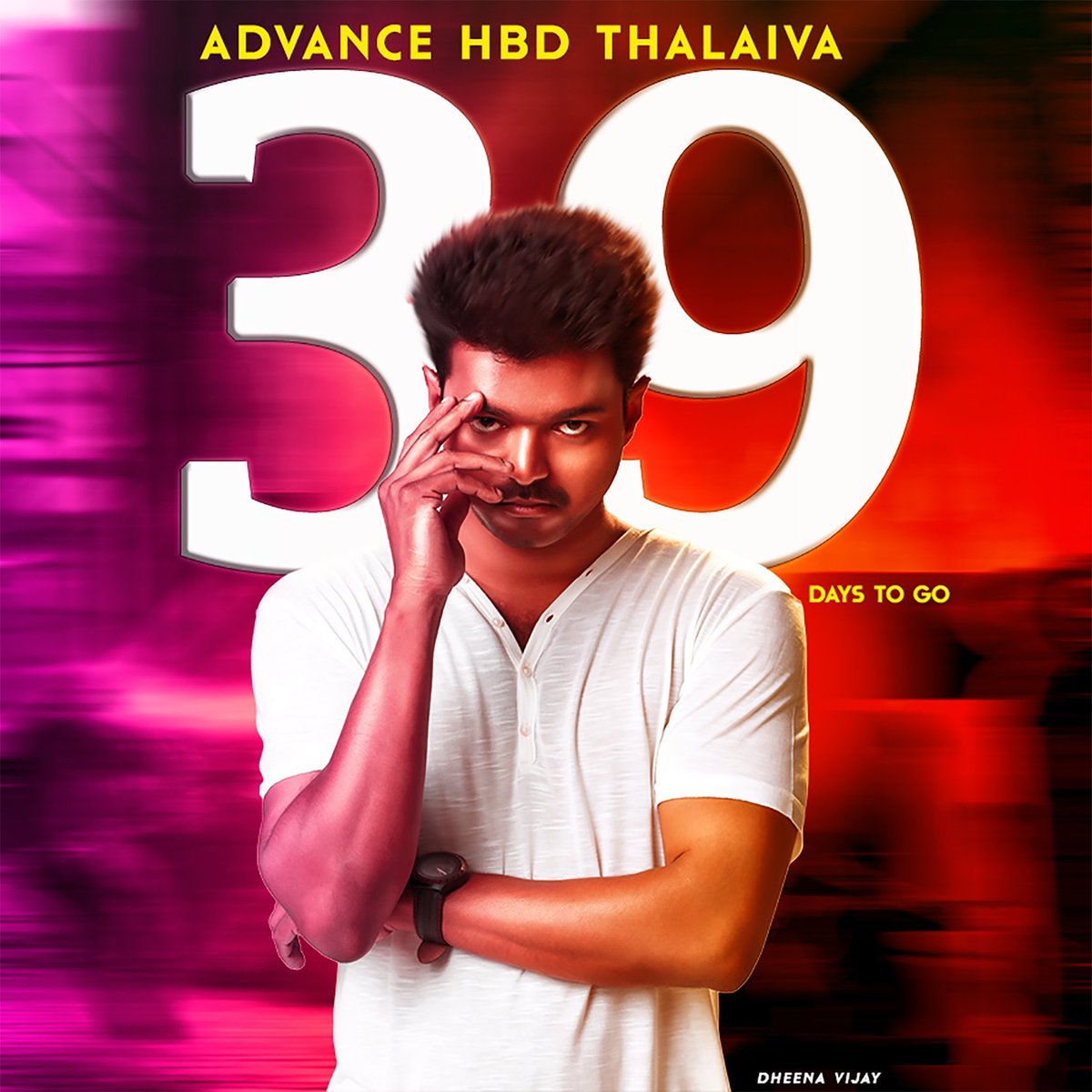 You know what? Guess who is back? We back baby We back we back we back back back #Kaththi 39 Days to go for Thalapathy @actorvijay anna birthday festival 👑🎂🎉❤️ #39DaysToGo4ThalapathyBday #TheGreatestOfAllTime #June22 Welfare Day @SARKAR_Munaf #TheGOATFromSeptember05