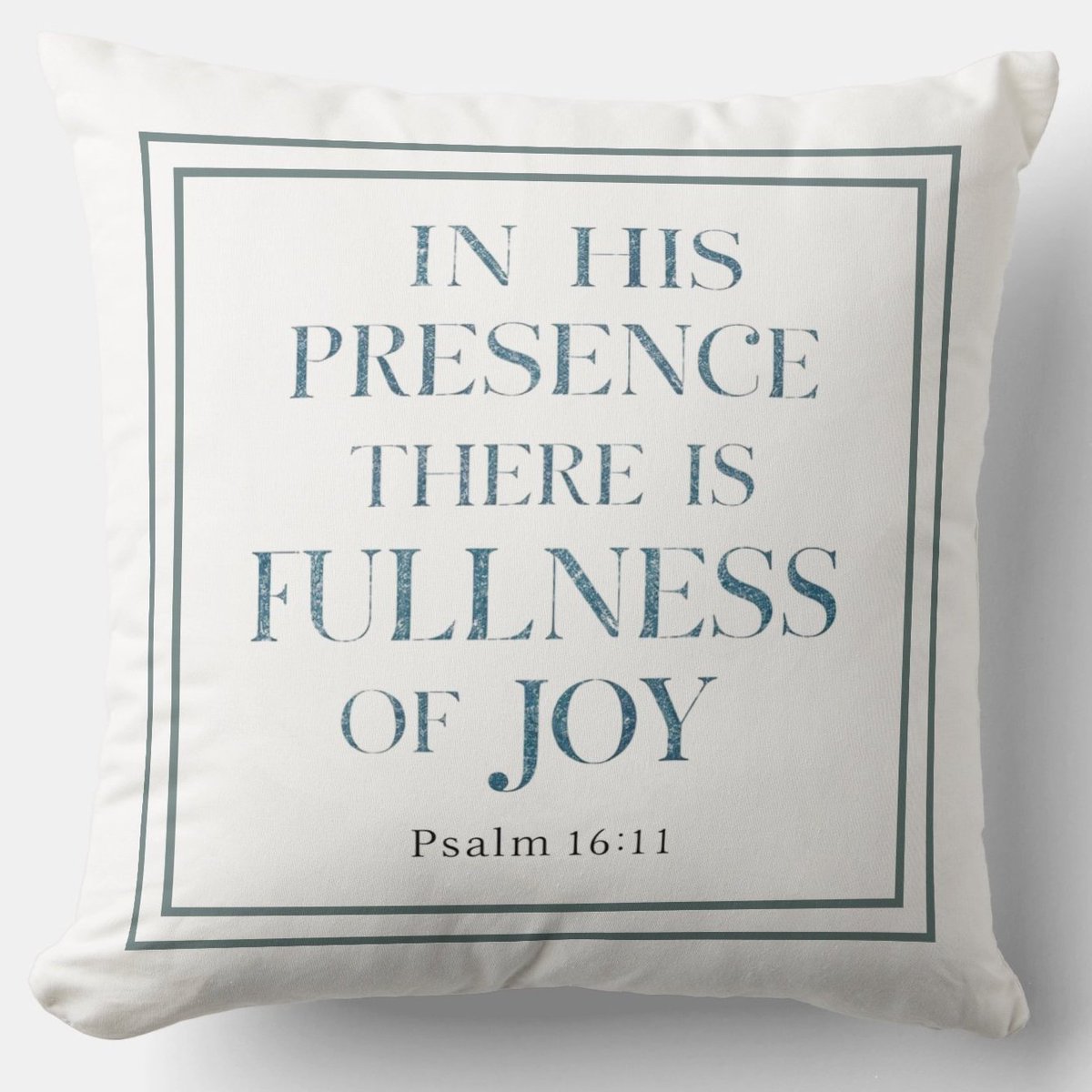 In His Presence There Is Fullness Of Joy zazzle.com/in_his_presenc… Throw #Pillow #Blessing #JesusChrist #JesusSaves #Jesus #christian #spiritual #Homedecoration #uniquegift #giftideas #MothersDayGifts #giftformom #giftidea #HolySpirit #pillows #giftshop #giftsforher #giftsformom