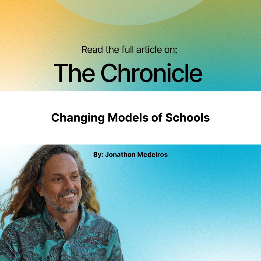 '#School is that connection between us, not the buildings over our heads.” - @jonmedeiros Read the full article: whatschoolcouldbe.org/blog/changing-… #education #classroom #educhat #edutwitter