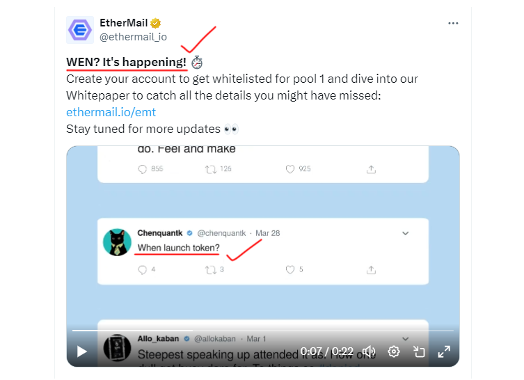 EtherMail's Free Airdrop is Just Around the Corner! 🪂

Check out the newly released Ethermail whitepaper: medium.com/@ethermail_io/…

The token launch may be just around the corner. Soon you'll be able to convert your EMC into $EMT tokens and claim your airdrop.

💰 With $7 million