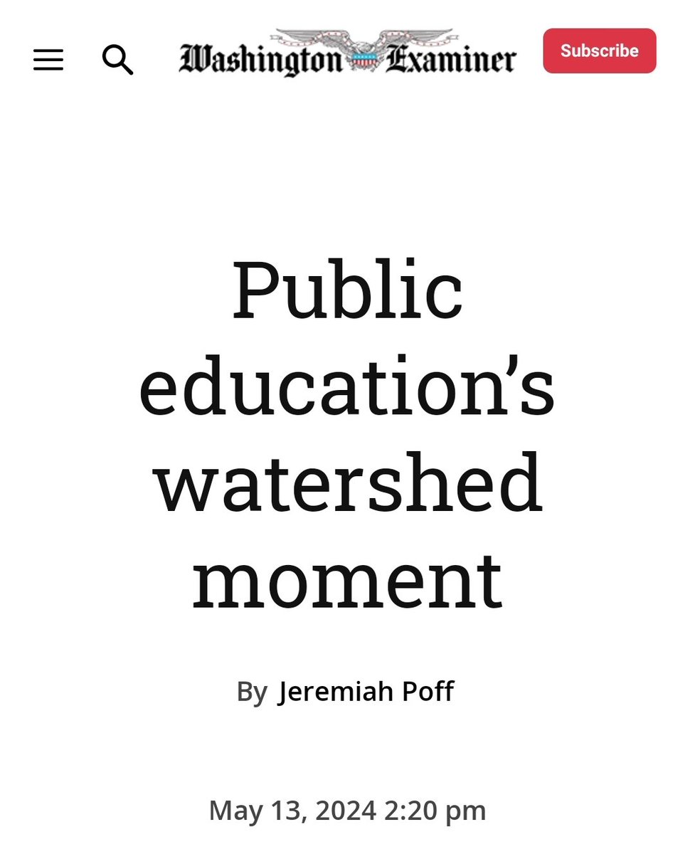 'The swift and intense backlash from parents changed the politics of education forever. And documenting it all with glee was Corey DeAngelis' 😁