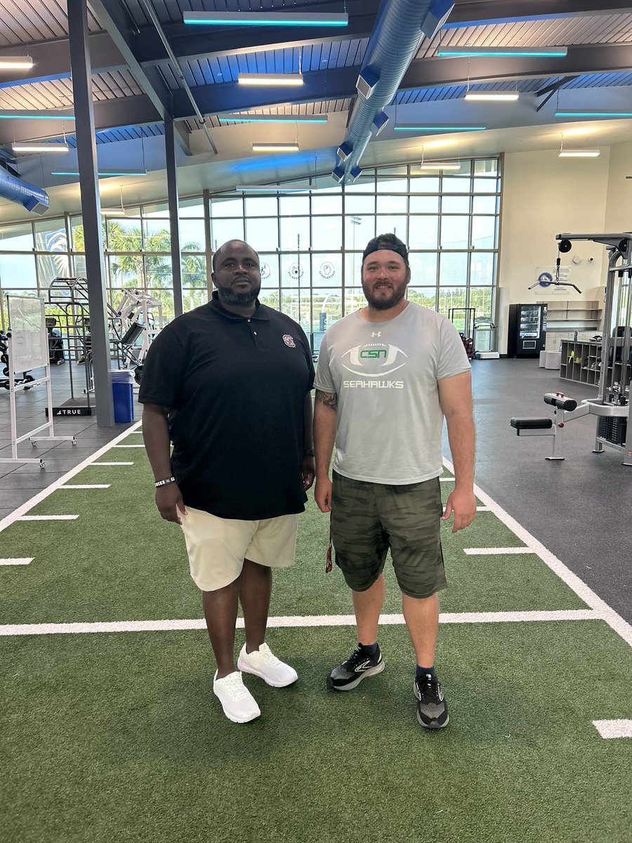 Thanks to <a href="/CoachTeasley/">Lonnie Teasley</a>  for stopping by CSN this afternoon to check in on our student athletes!