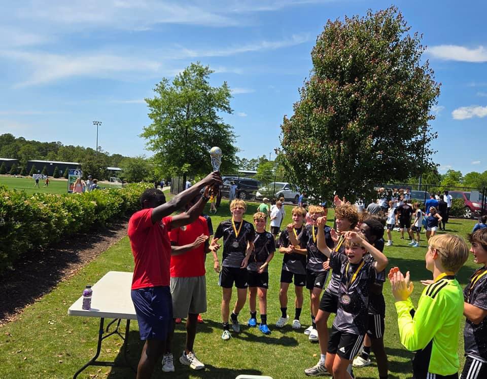 Congratulations to our ASA 2009 Boys for becoming league Division champions.We are proud of you boys..❤️❤️⚽️ #OneFamily #AlphaSoccerAcademy