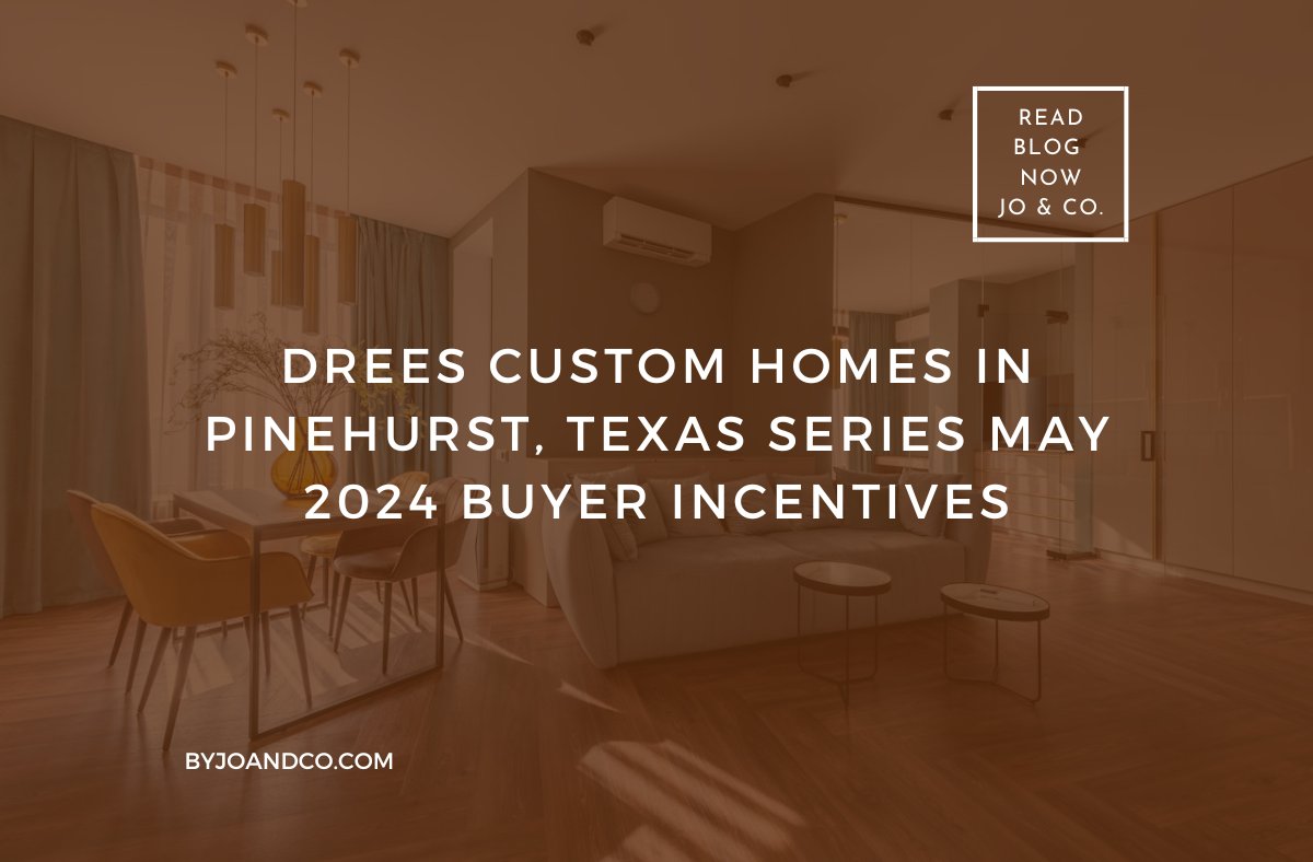 Hi friend! 👋 Dreaming of your very own place in Pinehurst, Texas? 🏡 We've got exciting news! 🌟 Drees Custom Homes has some fantastic buyer incentives this May!🌟 Explore all the details in our blog! 🔗 byjoandco.com/2024/05/10/dre… #DreesCustomHomes #pinehursttx #buyerincentives