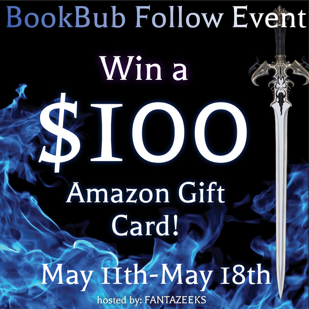 zee_kelley's tweet photo. $100 Amazon Gift Card is up for grabs! How? Follow as many authors as you like. The more points you get, the better your chances of winning. https://t.co/H29tg4FGz4 Good Luck! #BookBub #GiftCard #Books #amazon #Fantasy #AuthorsofBookbub #authorlove https://t.co/K5tfE5r8IU