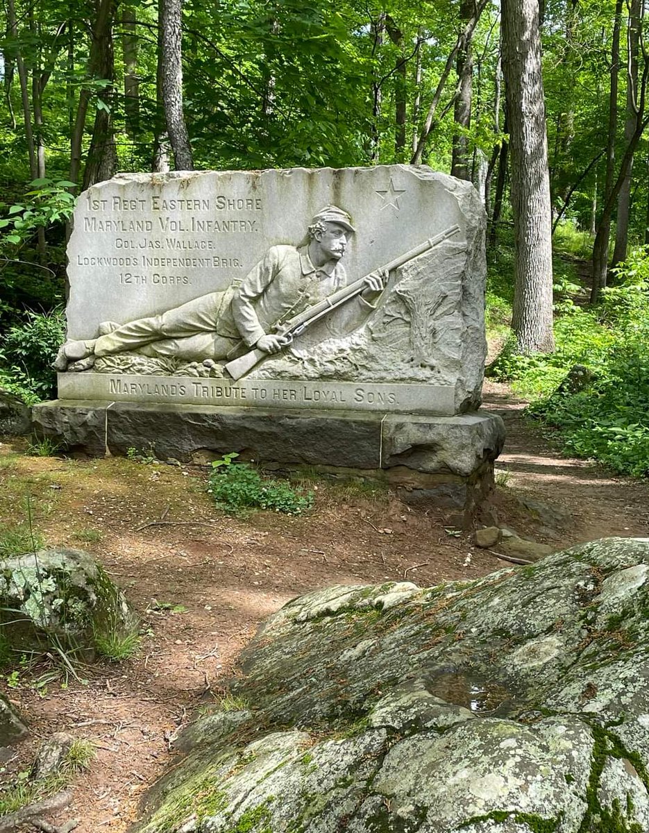 🇺🇸 Culp's Hill  ~ #MonumentMonday #Gettysburg ✨️