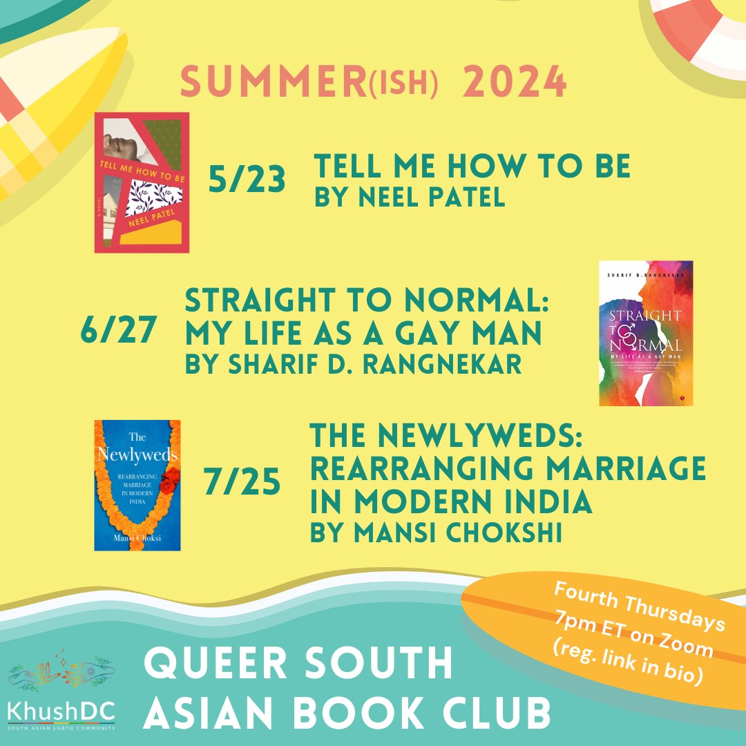 It's nearly summer (or starting to feel like it!) - what a great time for sitting outside in the sun, or under a (not-too-polleny) tree with a good book. Read your books wherever you want, then come discuss with us virtually on the Fourth Thursdays! Register at link in bio.