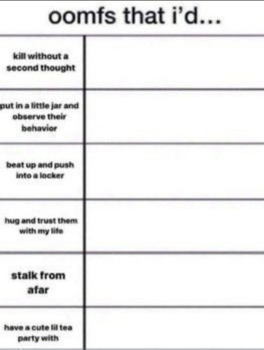 This been on my feed ALL DAY, so ima do it too with the 4 people that’s following me