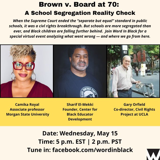 Looking forward to this conversation hosted by Word in Black.