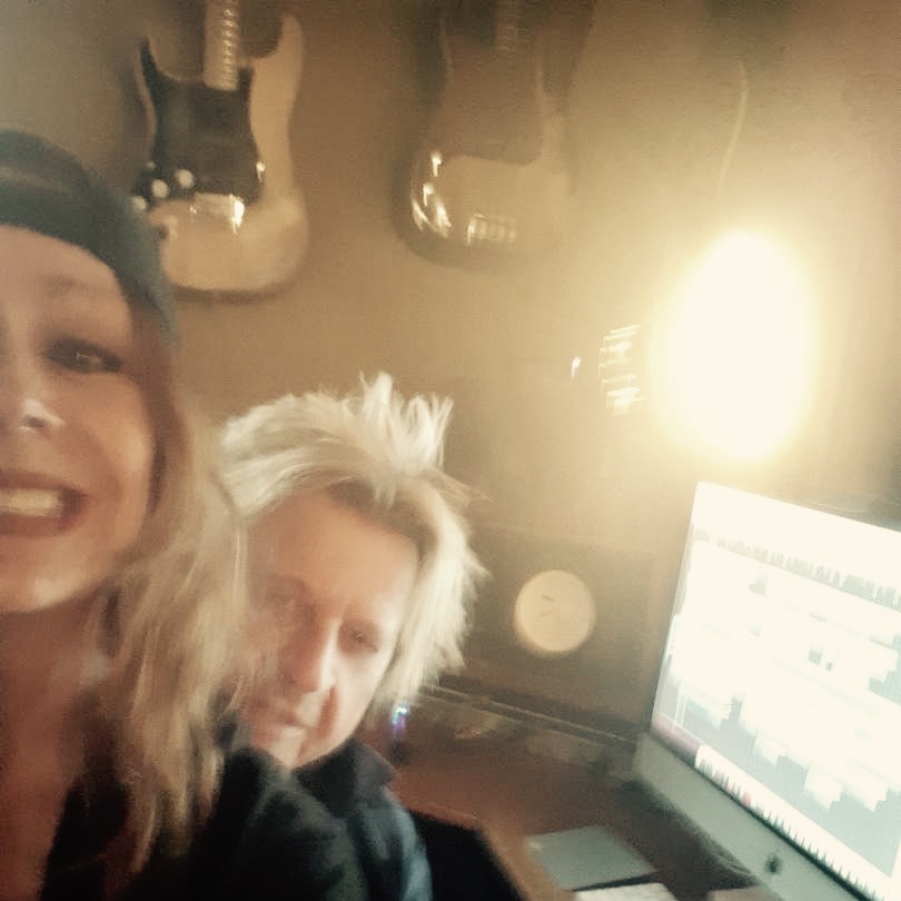Too funny! Rehearsing a vocal today in the studio for a new cover song we'll be adding to our show & you know you've been together a long time when Richard simply says THAT SUCKS (with a smile) Alas I finally nailed how I wanna sing it & can't wait to add this song to our show!