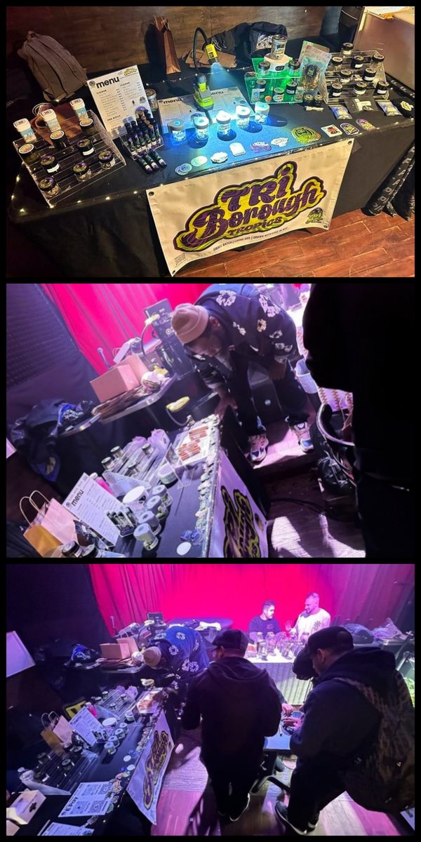 MutationsArtWrk's tweet image. " Tri Borough Tropics " event - Harvest Market .

🌱instagram.com/the_boroughs_t…
#SmifNWessun #CocoaBrovas #Arsonists
#MutationsArtWork #Business #Cannabis #NYC #NewYork #marijuana #Art #Design #Hiphop