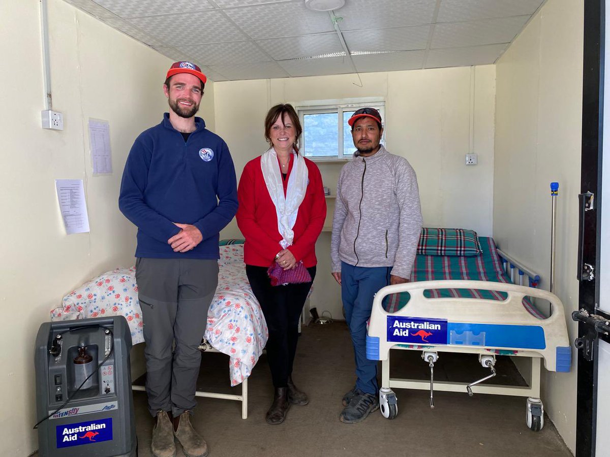 AusAmbNP's tweet photo. Australia has supported @HRANepal’s #Manang post since 2002. Marking 50 years of HRA’s critical efforts to reduce casualties in the Himalayas, in 2023, we provided medical equipment to #HRA posts in Manang &amp; Pheriche. 🙏🏼 to HRA for your lifesaving services to locals &amp; trekkers. https://t.co/Uxj9sbQ599