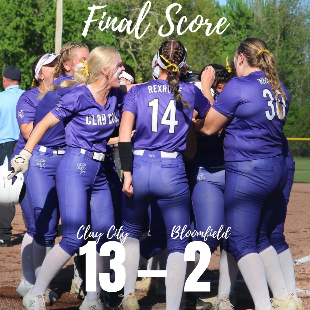 Eels get a conference win over Bloomfield 13-2 in 5 innings. Faith Mitchell 2-4, 2 RBI Lizzy Sinders 2-3, 2 RBI Karlee Smith 3-4, 2RBI Ellie Stoelting 2-3,RBI Lexi Thompson,Hannah Harris & Abi Shearer(RBI) each add a hit. Sinders & Rexrode split time in the circle to get the win