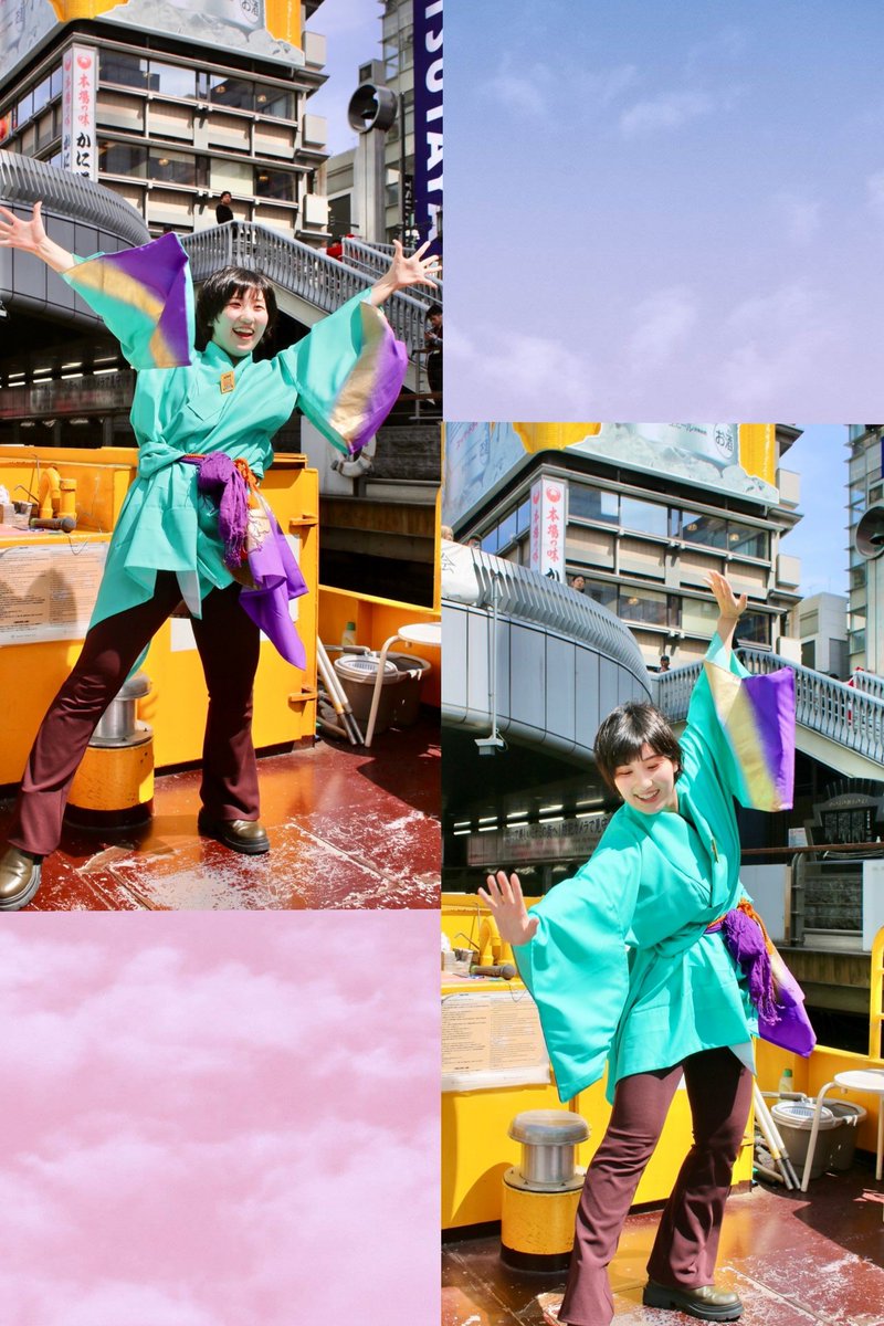 #OTP 🛥毎日出没中🌈
#とんぼりリバークルーズ 
担当隊長⏬

14㈫輝空・Miku・おざみー・ひらたま
15㈬ヨーヨー・ドン・金ちゃん・ミド・ちーちゃん
16㈭まいたけ・タッキー・ともや・ひらたま

運航予定は当account
固定ポストをcheck✅

㈬は16:30便まで
期間限定パフォーマンス船🥳
お見逃しなく🕵️