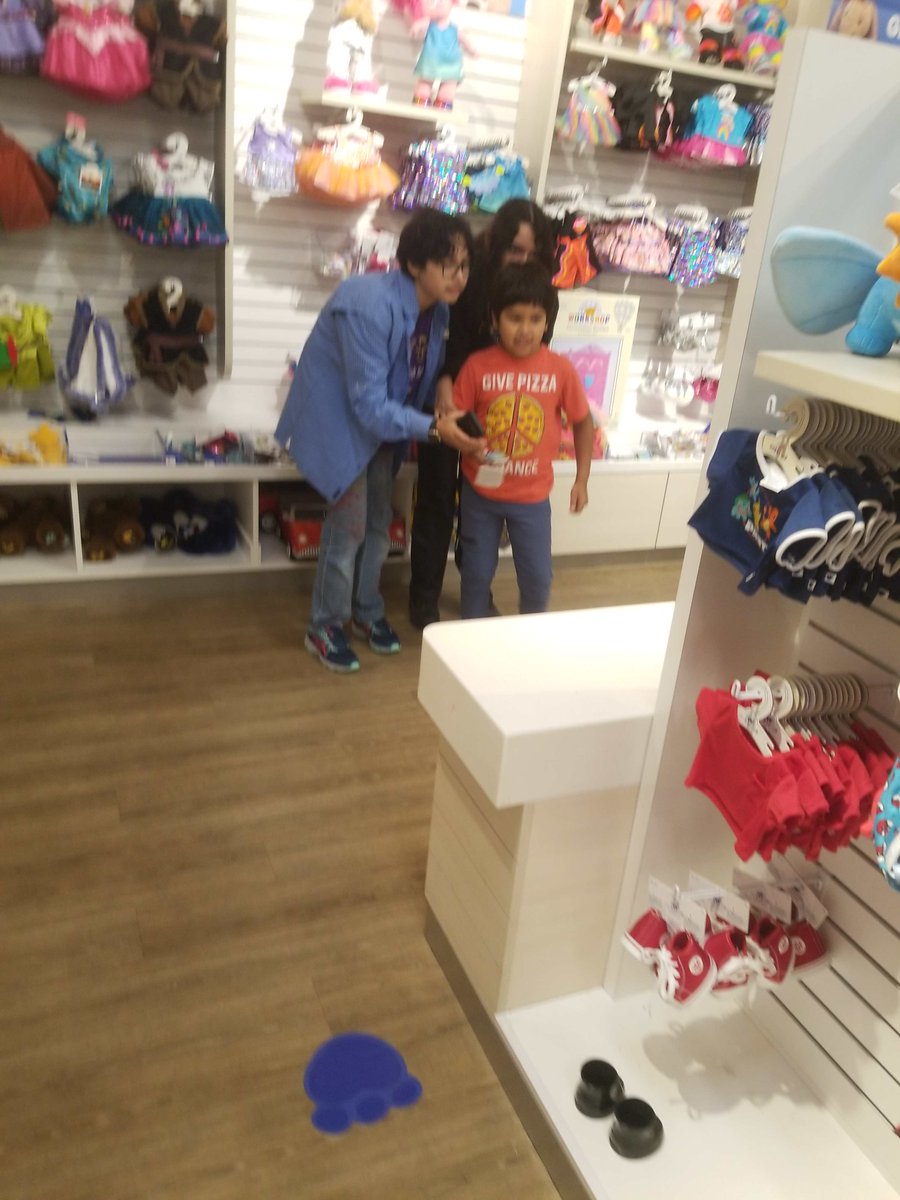 Day at the Mall with the kids.