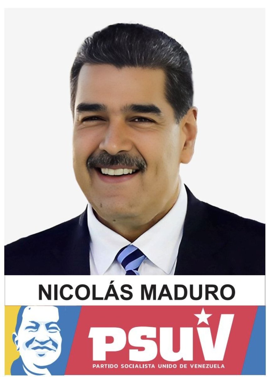 Debido a la gran ALGARABÍA de grupos opositores, publico de nuevo ésta espectacular imagen del Próximo Presidente de la República Bolivariana de Venezuela 🇻🇪 2025-2030 😎