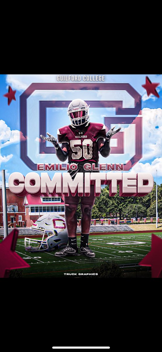 Thank you to Everyone who has helped me get to the point i’m at today, My recruitment is now closed and i an now committed to Guilford College❤️🤍
