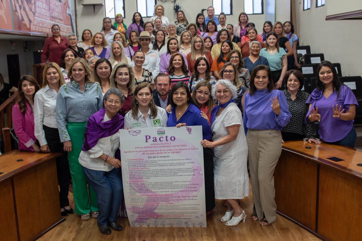 En su firme compromiso con los derechos político-electorales de las mujeres, el #IEESonora trabaja para garantizar la igualdad de oportunidades y una vida libre de violencia.

Por ello fue sede de la firma de la Agenda Política entre la <a href="/ObservatoriaMx/">La Observatoria Ciudadana</a> y las aspirantes a un cargo