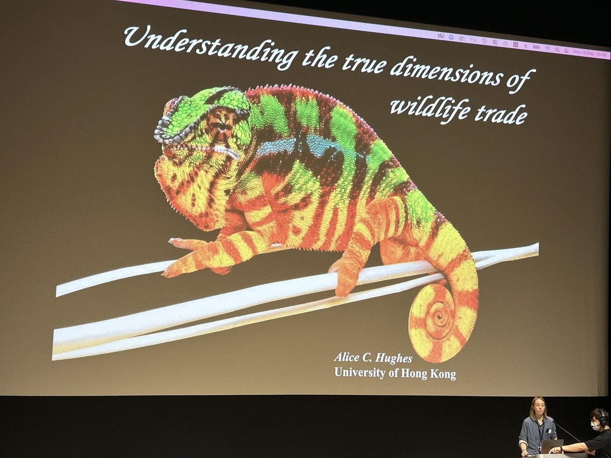 First day of #ICWTHK2024 was full of fascinating talks! <a href="/ICWT_HK/">@ICWT_hk</a> 

I particularly enjoyed Prof Dirk Pfeiffer’s overall emphasis on the need for more human-focused solutions including #behaviourchange approaches to tackle wildlife trade issues from his veterinary perspective.