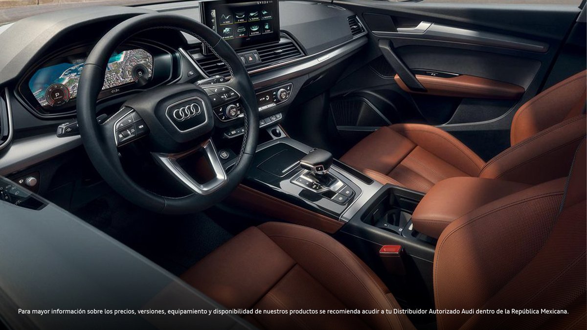AudideMexico's tweet image. Estilo único en el exterior e innovación tecnológica en el interior; el Audi Q5 es una declaración al progreso.

Descubre cómo redefine el confort en cada viaje: bit.ly/3Ik3KZh

#BeyondImagination
#FutureIsAnAttitude
#ProgressYouCanFeel