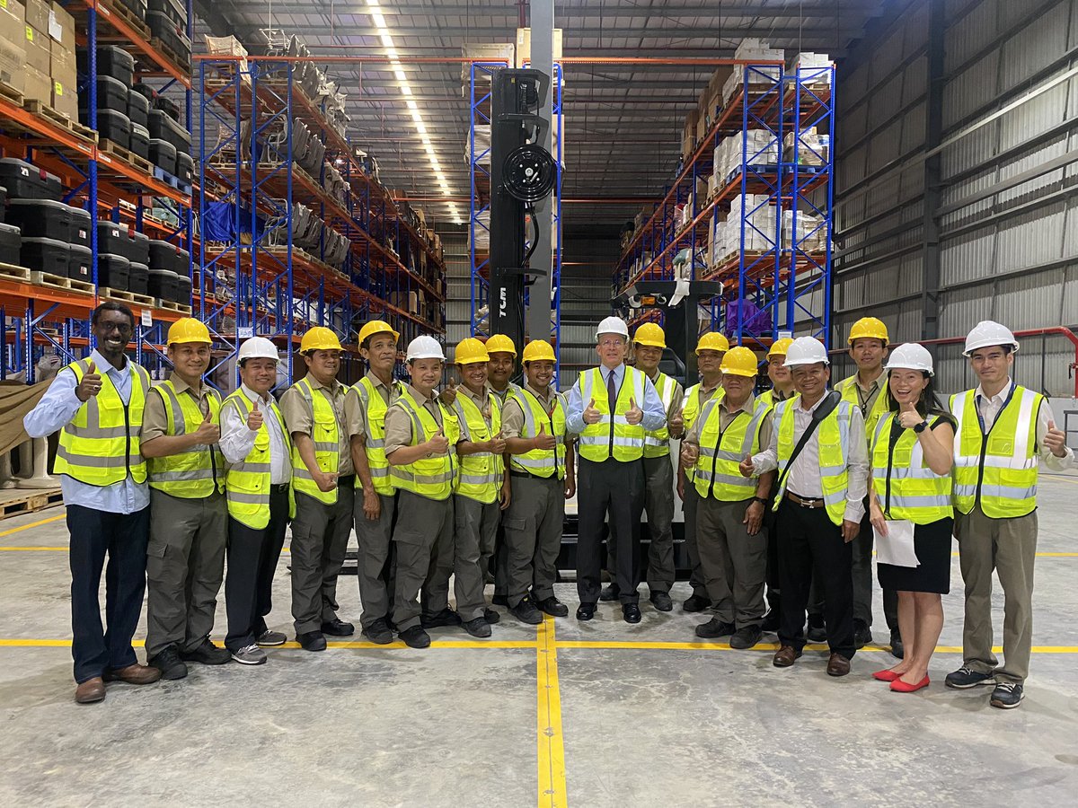 The warehouse crew! A fabulous posse that manages our stored furniture, equipment, and other supplies needed to support a large diplomatic mission. They’re the best.