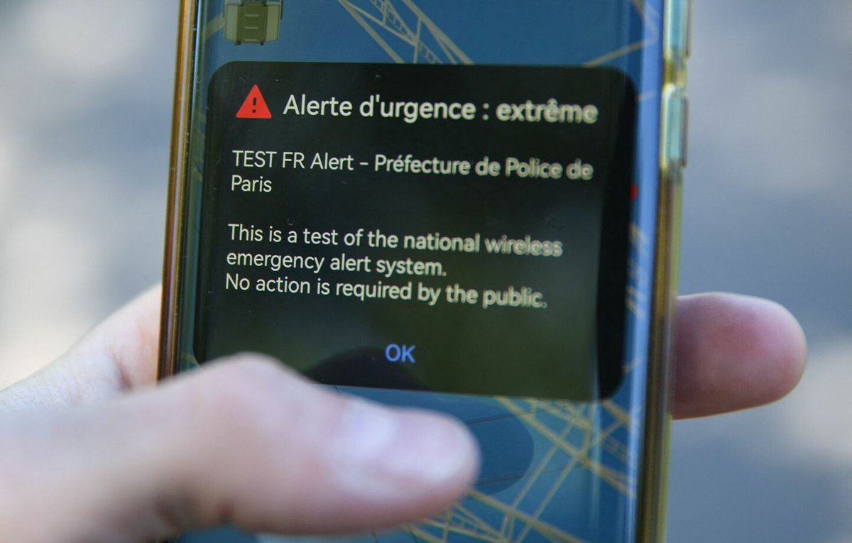 Un message d' « alerte extrêmement grave » surprend les Parisiens ➡️ 20min.fr/n4J