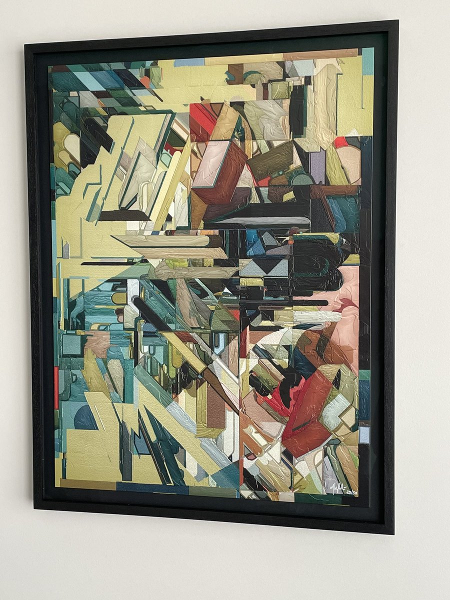 9digit's tweet image. Received safely and hung. @mpkoz  &amp;amp; @avant_arte Mecha 25