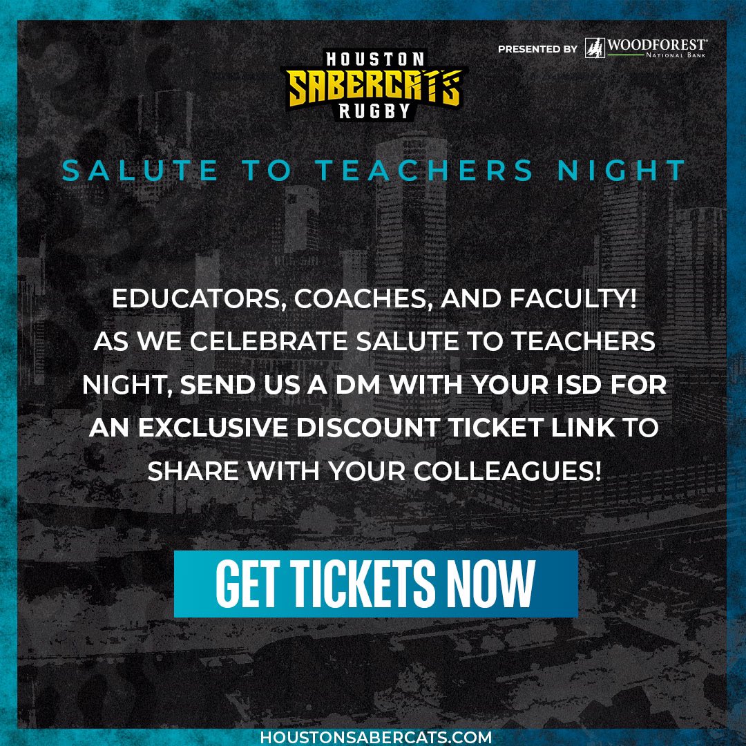 🍎 Salute to Teachers Night presented by WoodForest National Bank! 🎟️ link in our bio for our @pepsi Friends/Family 4 Pack or individual game tickets! ✏️ Teachers, Coaches & Faculty DM us with your ISD to receive a special discount ticket link to share with your coworkers! 💌