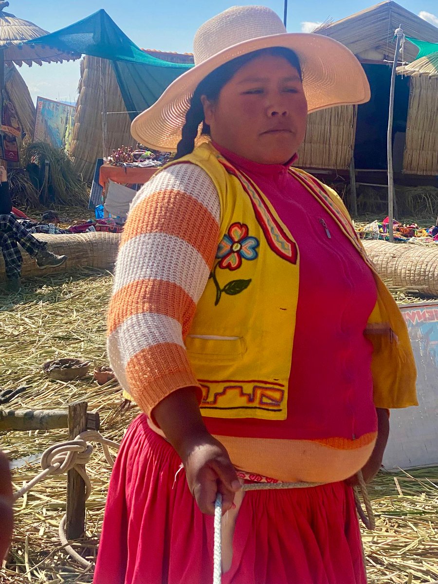 The Uru are an indigenous people who live on self-made, floating islands in Lake Titicaca near Puno. These days they are largely dependent on tourism to make a living. I have to say It seems like a very harsh existence.