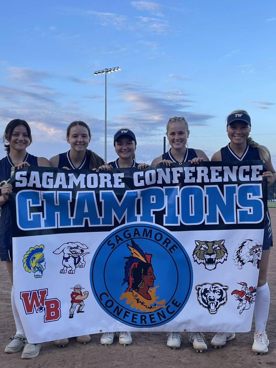 2024 Sagamore Conference Champions! @ScottFrye37 @TW_Principal @nwhsc1 @twbruinsden @TriWestSoftball