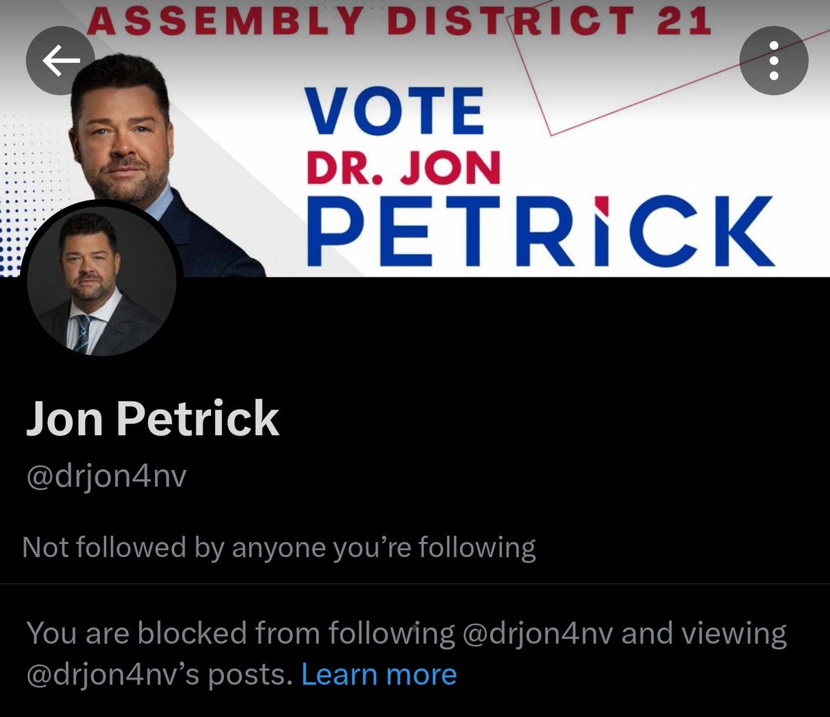 Seems @drjon4nv is only a tough guy when the steroids+whiskey makes him frisky. This is not a First Amendment violation because he will never be elected, just a narcissistic asshole. #nvleg #ad21 #hgh #steroids #baddrunk #PPPFraud #FiresPregnantWomen #womanizer