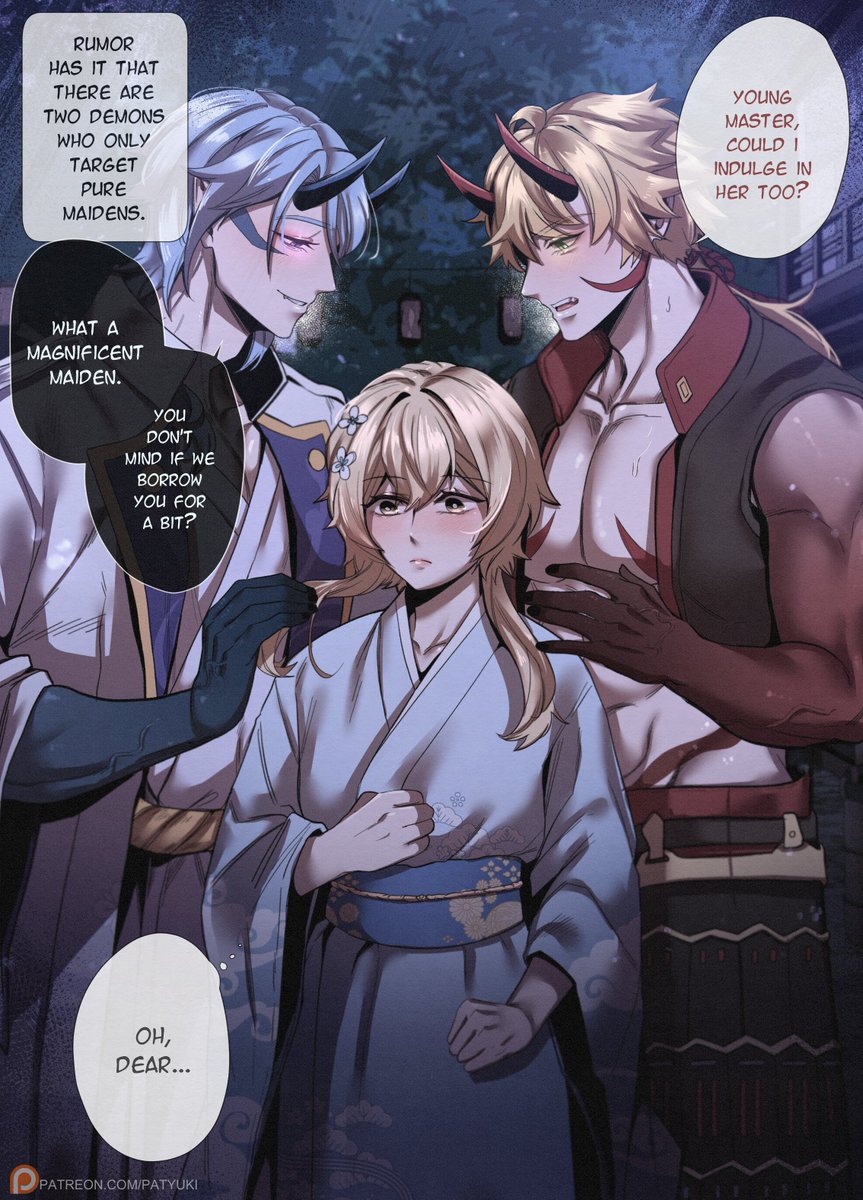Patyuki0's tweet photo. Oni AU
ayatolumi/thomalumi
All images~ https://t.co/FzftWoTxlr