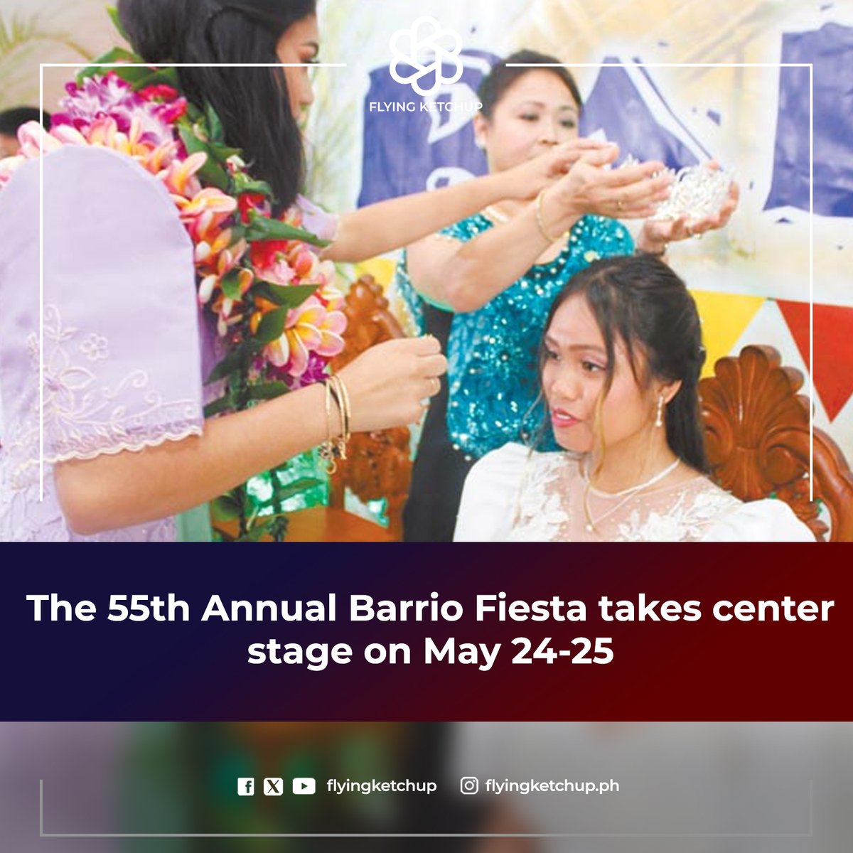 The 55th Annual Barrio Fiesta takes center stage on May 24-25!

The Barrio Fiesta was initiated by the Maui Filipino CommunityCouncil and first held on May 31, 1970 at the War Memorial grounds near the swimming pool.

READ MORE: is.gd/38Qi1r

#FlyingKetchup