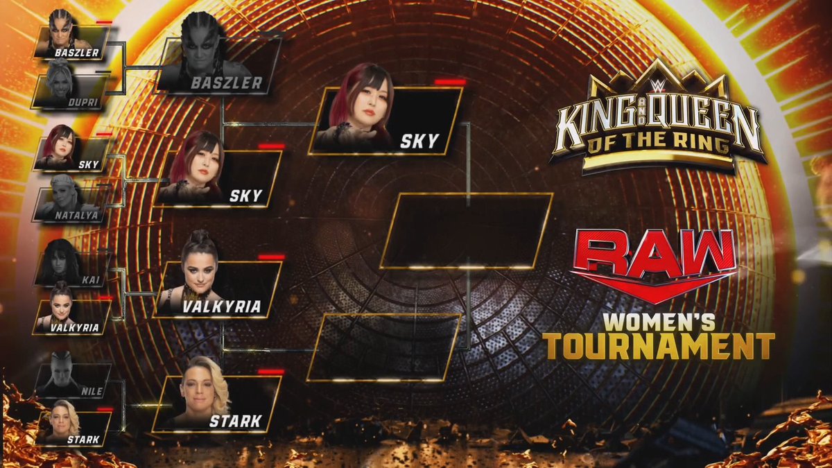 Who will earn the next match with @Iyo_SkyWWE next Monday on #WWERaw?

@ZoeyStarkWWE & @Real_Valkyria clash tonight for the opportunity to advance!

#WWEKingAndQueen