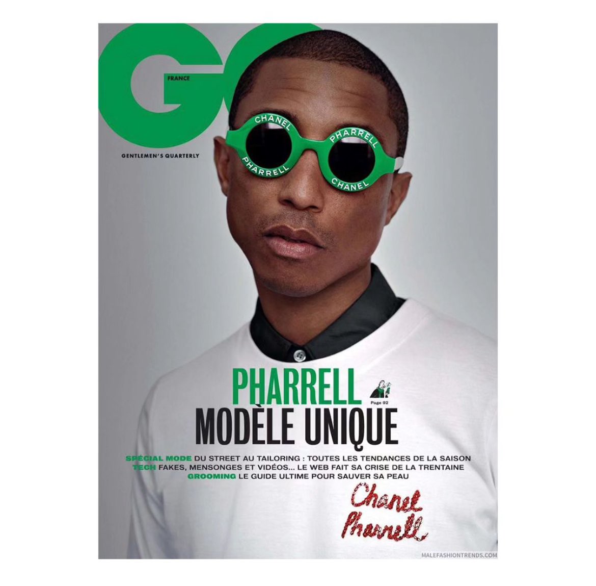 pharrellbrazil's tweet photo. 📸 | Pharrell de capa da GQ France 🇫🇷

Março, 2019 https://t.co/nyylSHUquW