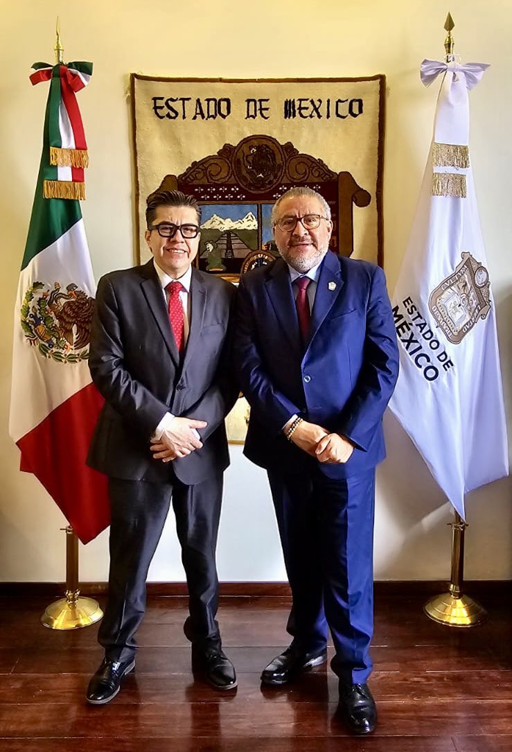 horacioduarteo's tweet photo. El combate a la corrupción es un tema prioritario para el Gobierno de la Maestra @delfinagomeza.
Me reuní con el nuevo Secretario Técnico del Sistema Estatal Anticorrupción, Víctor Romero Maldonado, para coordinar esfuerzos y hacer frente a este mal que mucho ha dañado a nuestra sociedad. Aproveché la ocasión para felicitarlo por esta encomienda.
#EstadoDeMéxico