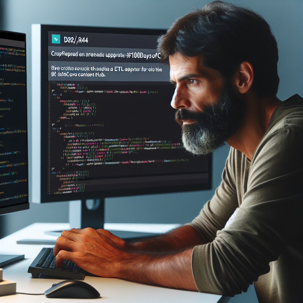 devpartnerbiz's tweet image. Day 82, Round 4 of #100DaysOfCode  Crafted an adapter for the globally-esteemed #SitecoreContentHub. Persistence prevails! 🙂