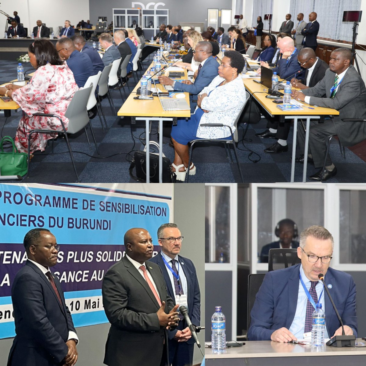 Honored to have joined Min. Niyonzima & Min. Shingiro for@WBG_IDA's Program of Creditor Outreach conference in #Burundi. It was heartening to see partners, creditors, IFIs + fellow MDBs convening to enhance collaboration & support #SustainableFinancing in the country. #IDAworks