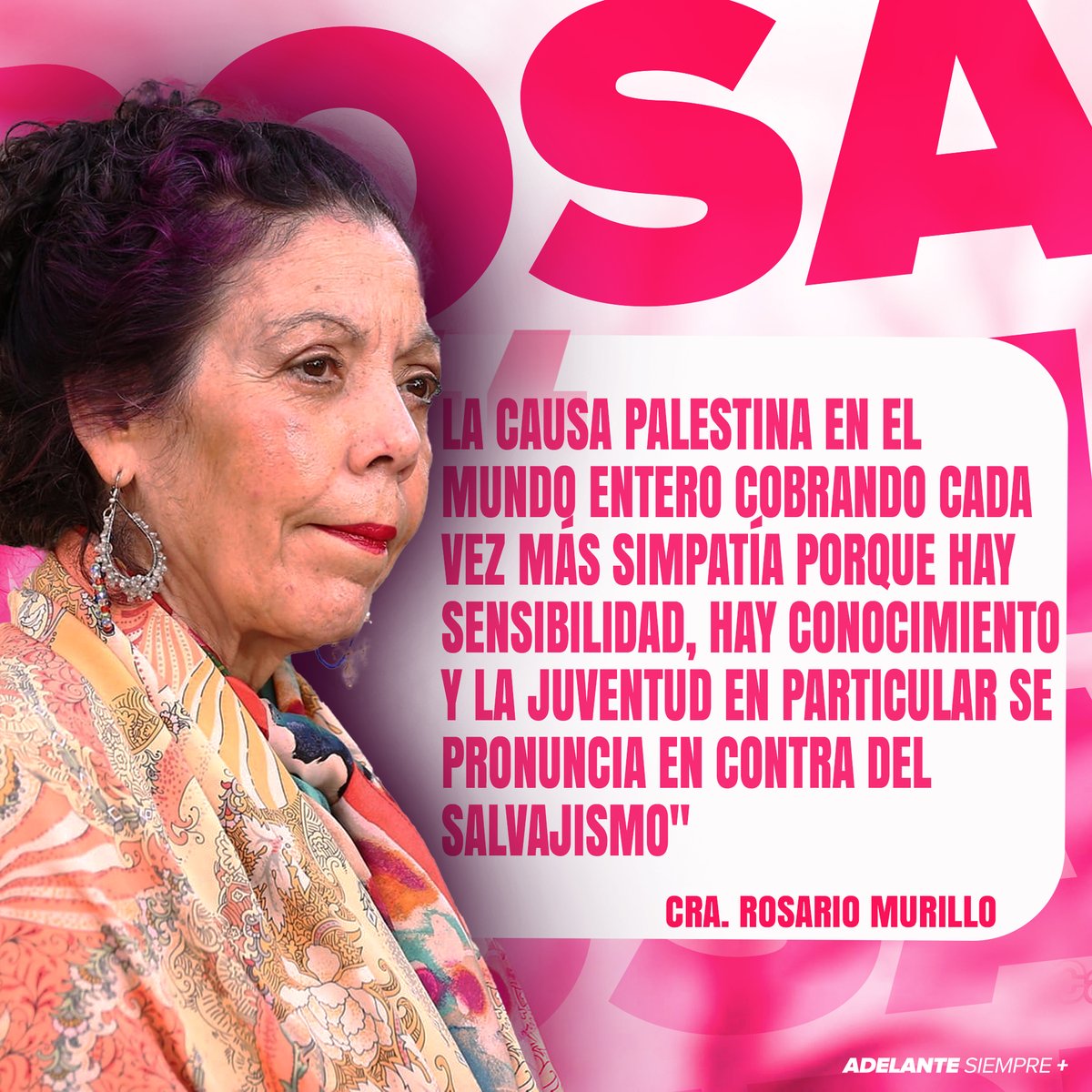 Compañera Vicepresidenta Rosario Murillo hoy 13 de #mayo2024 📷📷
#AdelanteSiempre
#SoberaníayDignidadNacional