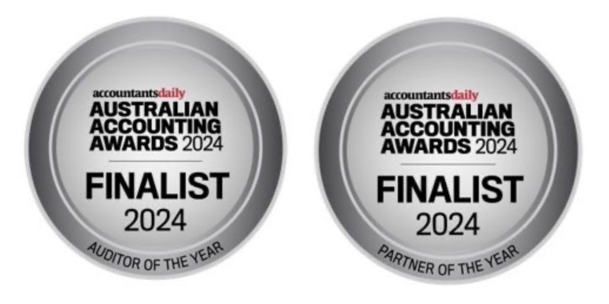 Accru Felsers is thrilled to share that Jean Zhang &amp; Steven Zabeti have been announced as Finalists for "Auditor of the Year" &amp; "Partner of the Year" respectively in the AccountantsDaily Australian Accounting Awards 2024.

Congratulations from all of us at Accru Felsers!