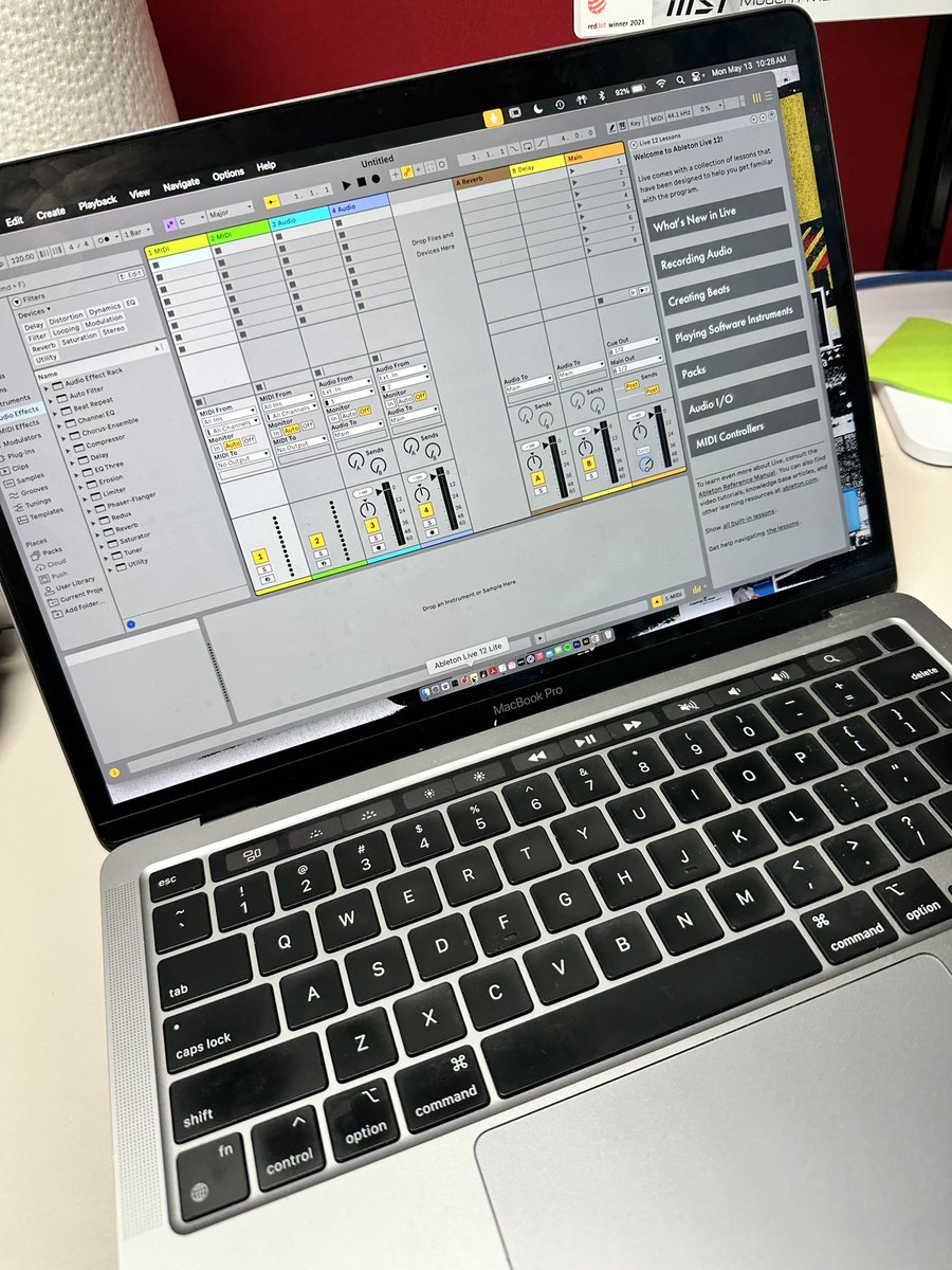 we back baby! 💥💥💥 @Ableton